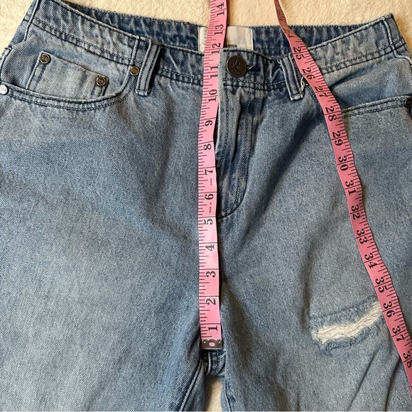 free people One Teaspoon cut off trucker shorts size 28 - Picture 12 of 14